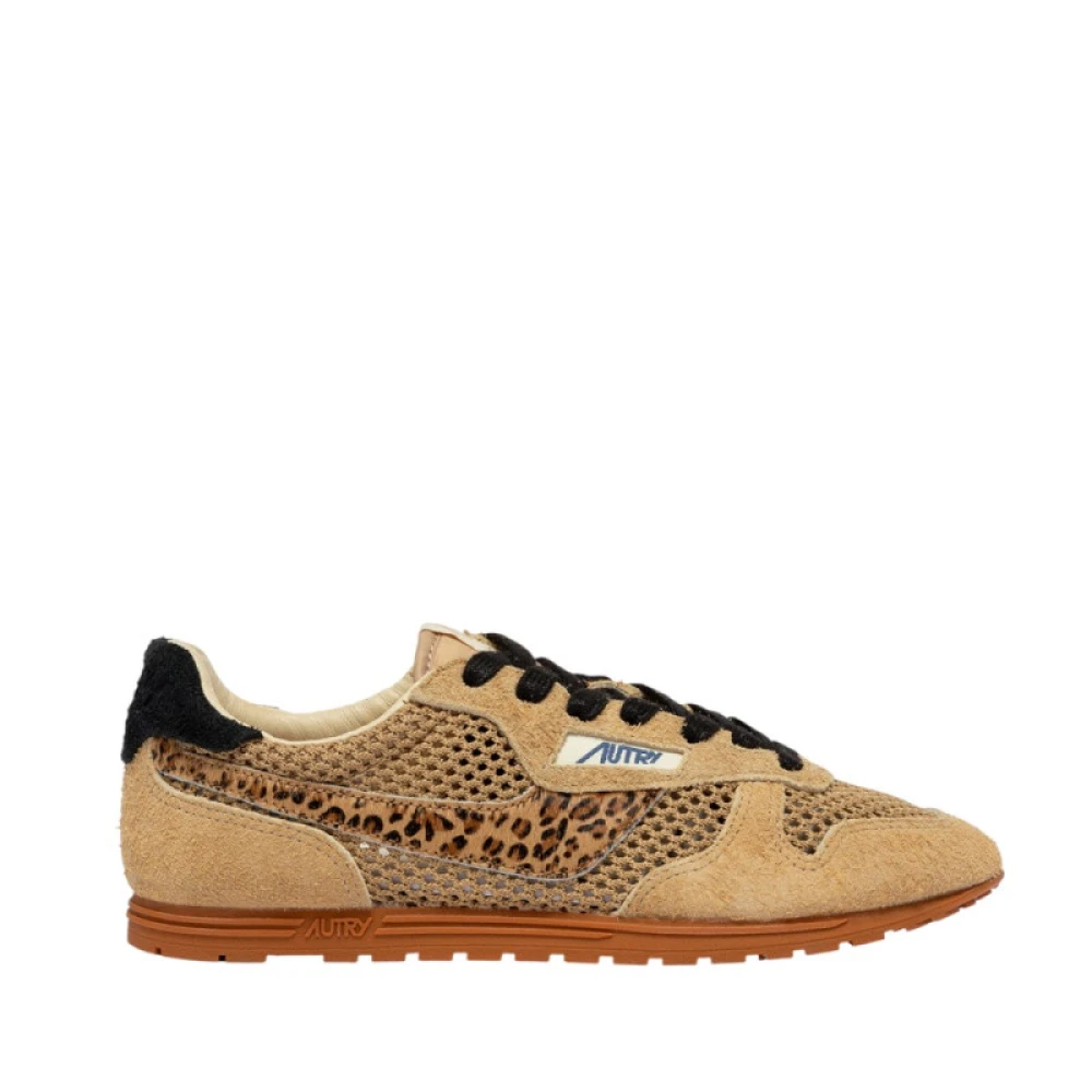 Autry Windspin Low Sneakers Heren Schoenen Bruin