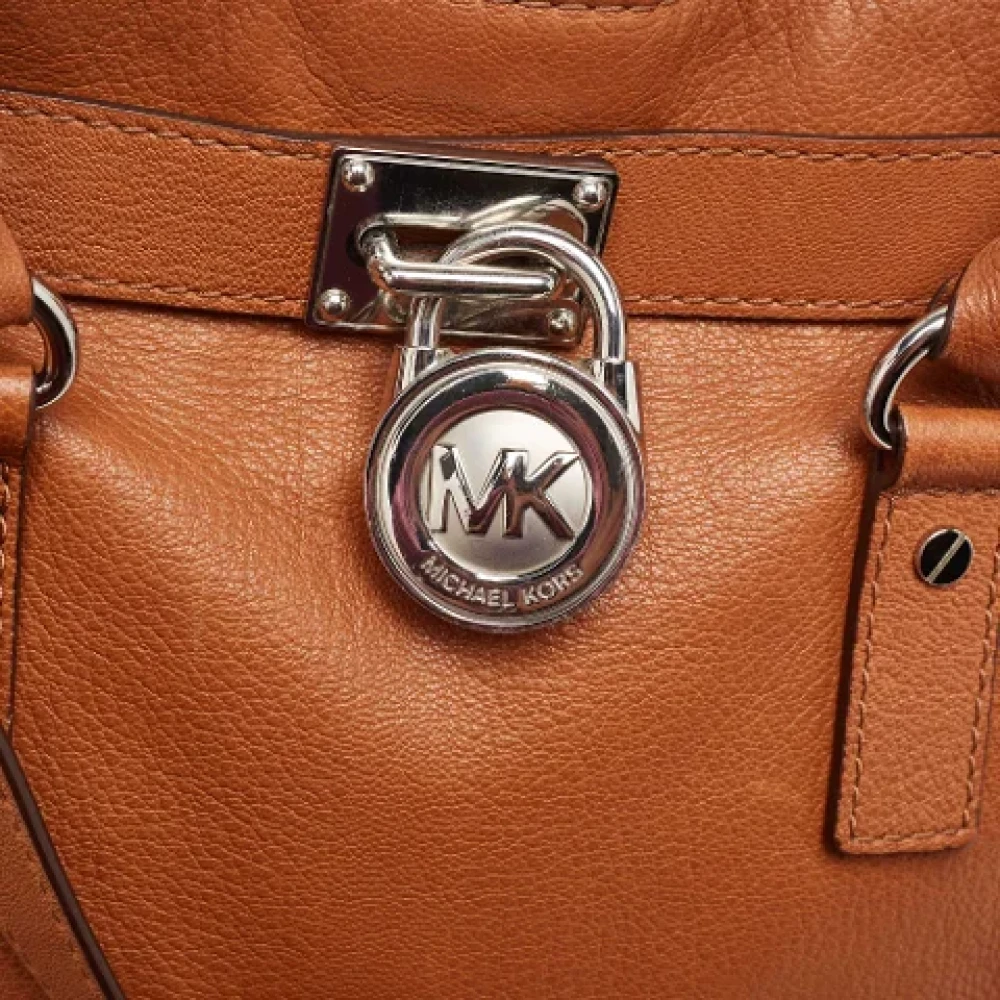 Michael Kors Pre-owned Leather totes Brown Dames