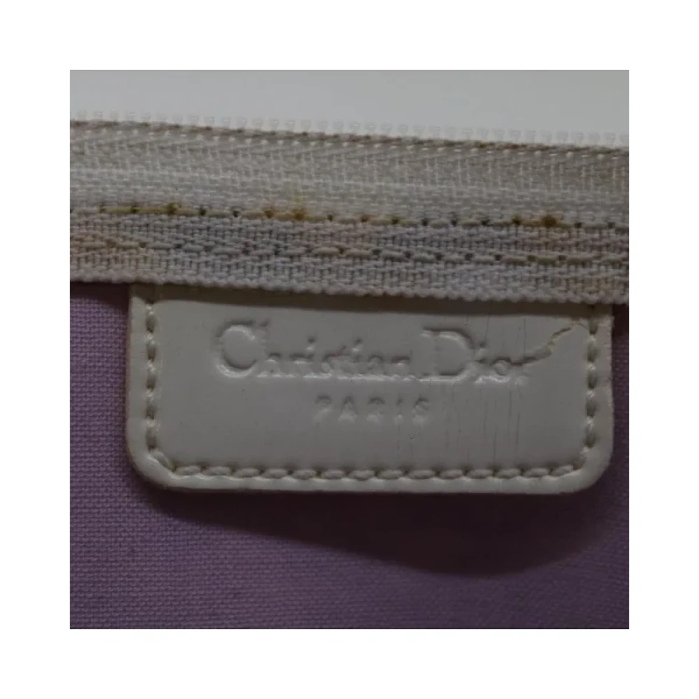 Dior Vintage Pre-owned Canvas dior-bags Purple Dames