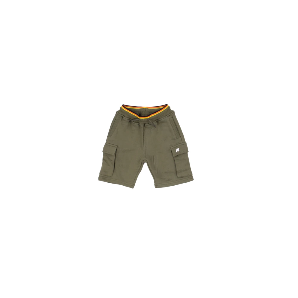 K-Way Unisex Groente Logo Shorts
