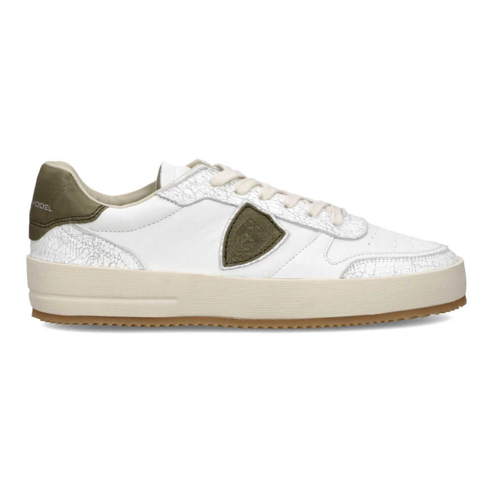 Philippe Model Men's White Sneakers, 13 Uk, Trainers Nice Tennis