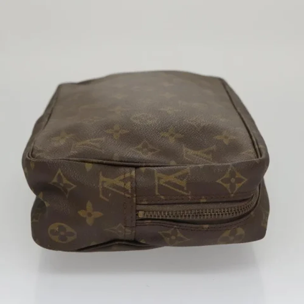 Louis Vuitton Vintage Pre-owned Canvas clutches Brown Dames