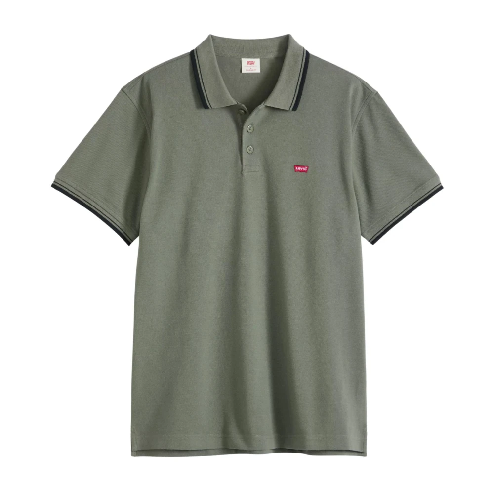 Levi's Men's Green Hm Polo - Polo Shirts - M- Tops