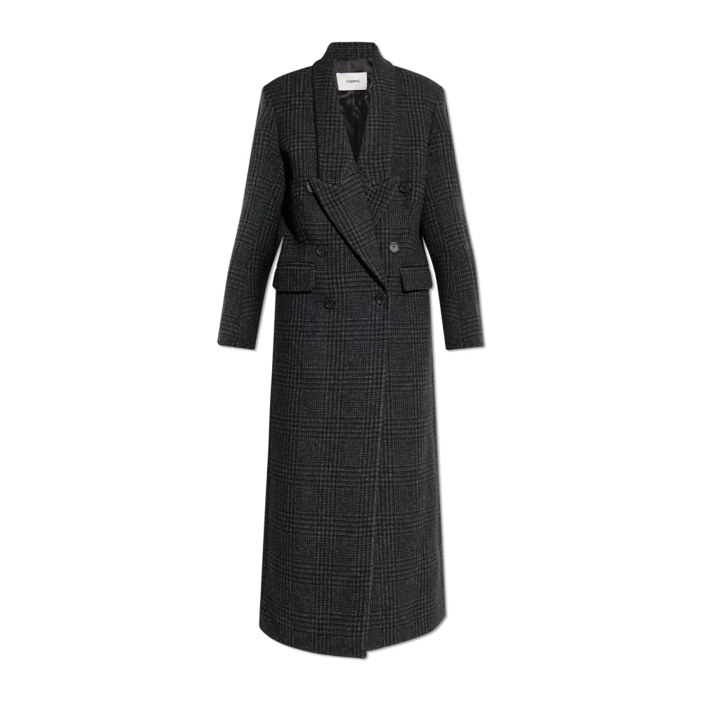 Coperni Jas met ruitpatroon Gray Dames