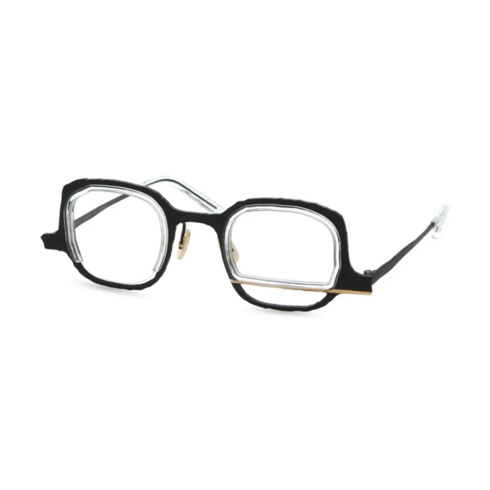 Masahiromaruyama Unisex Black Glasses, 43 Mm, 0073 Round-Frame Glasses