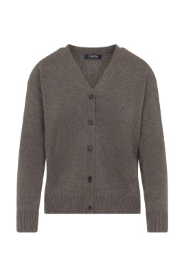 pull-marron-elegant-melange-laine
