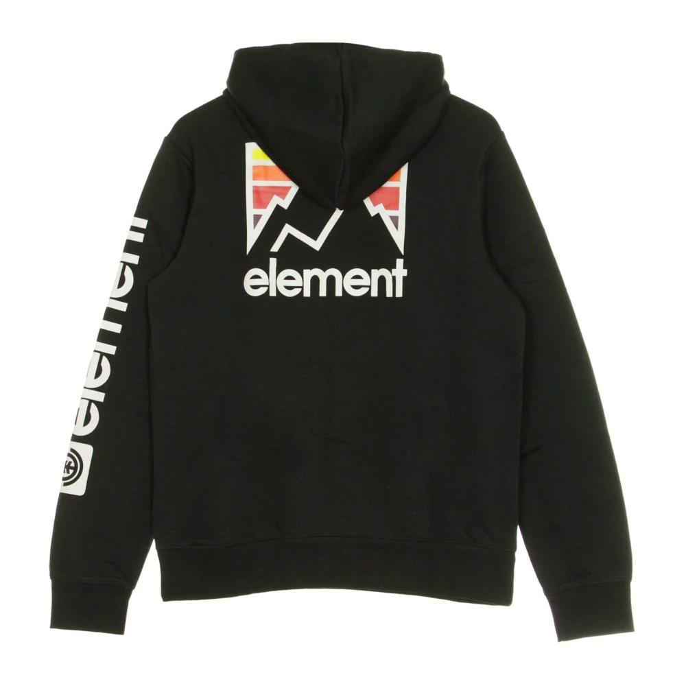 Element Joint Hood Sweatshirt Black Heren