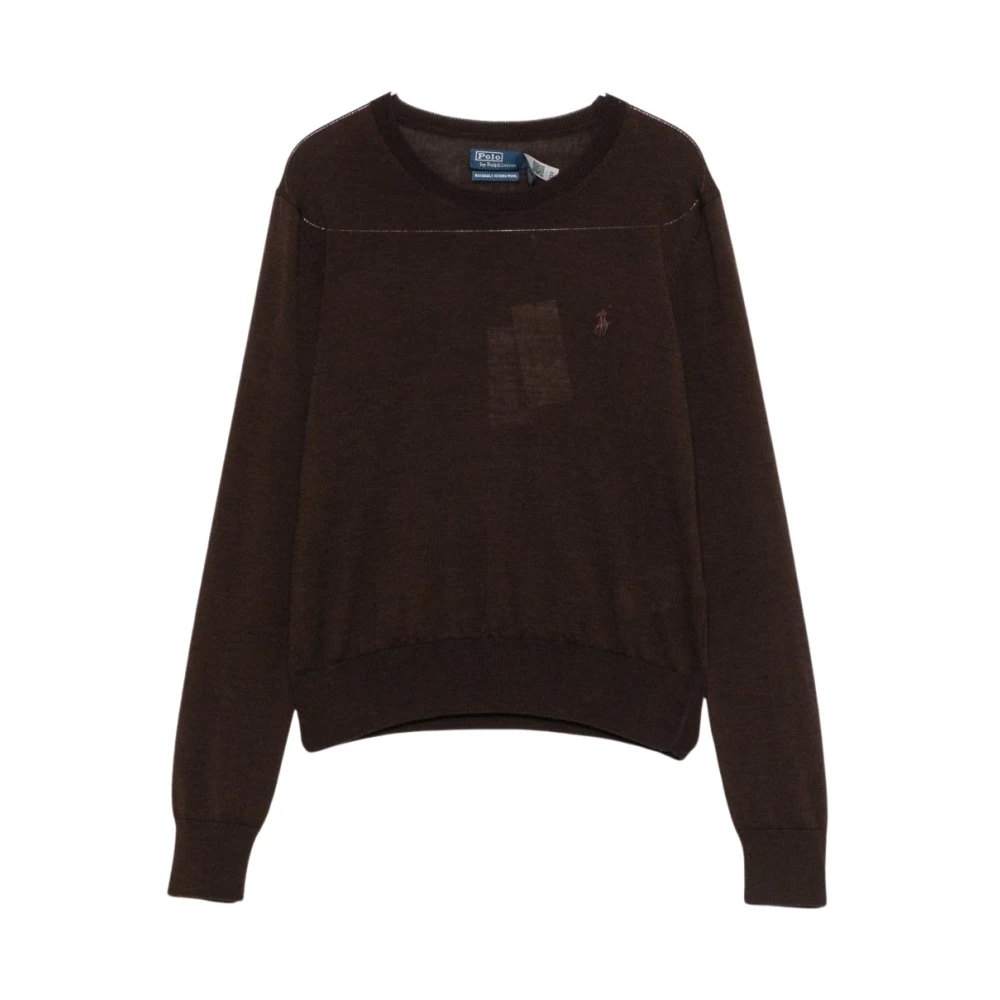 Polo Ralph Lauren Donna Marrone Maglie, S, New,