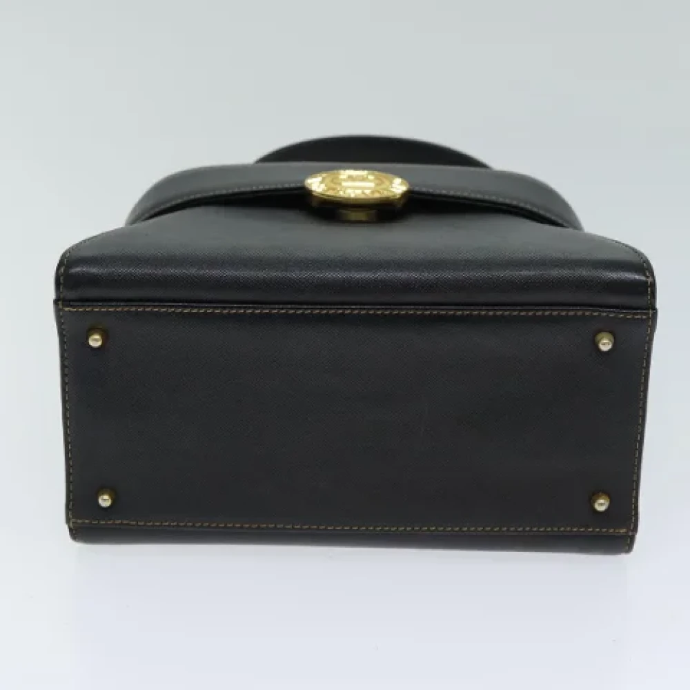 Valentino Vintage Pre-owned Leather handbags Black Dames