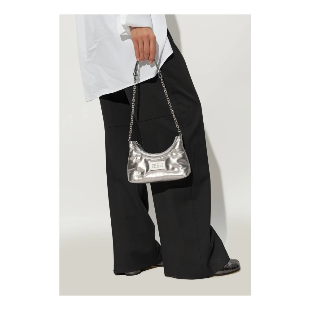 Maison Margiela Schoudertas Glam Slam Micro Gray Unisex