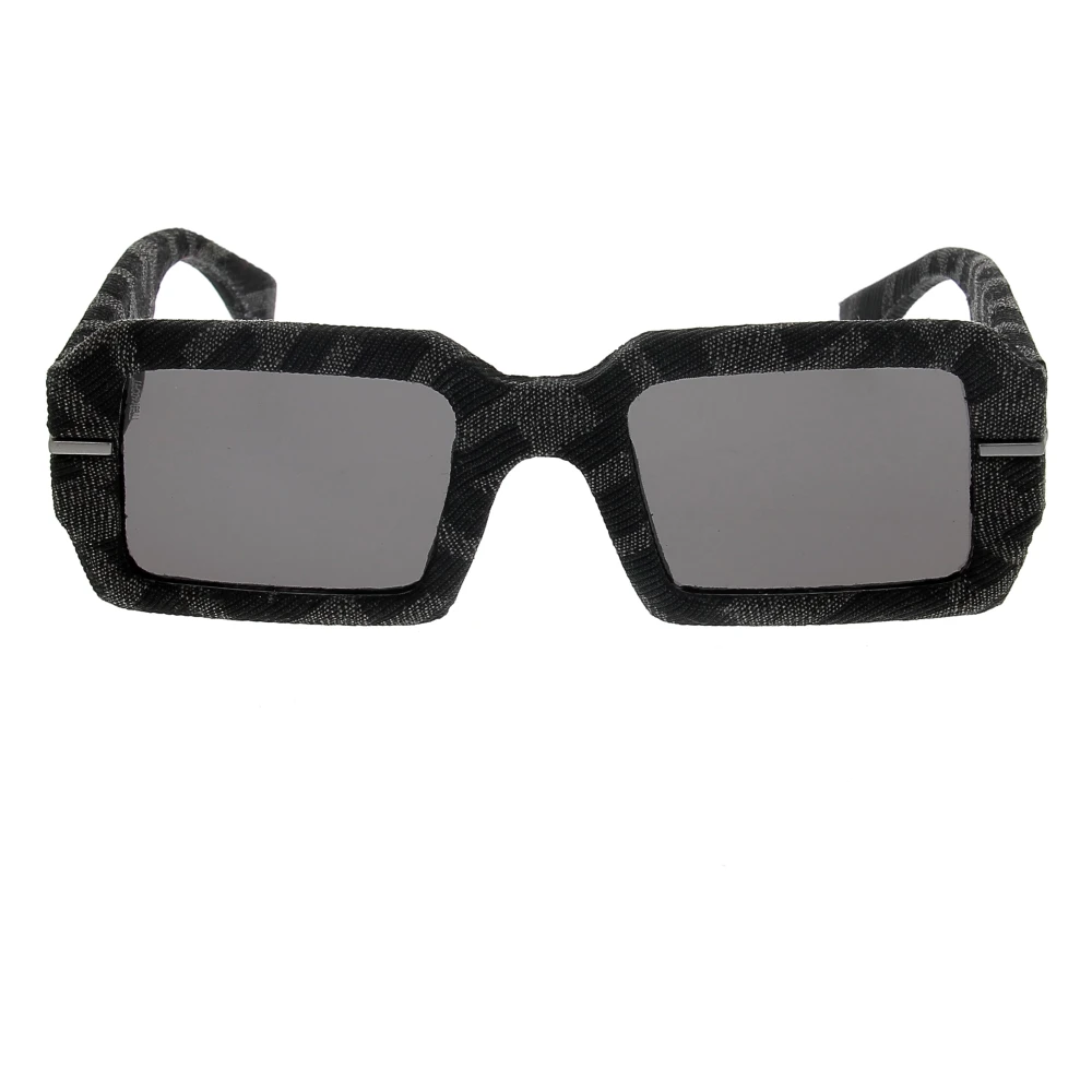 Fendi Stijlvolle zonnebril van Black Unisex
