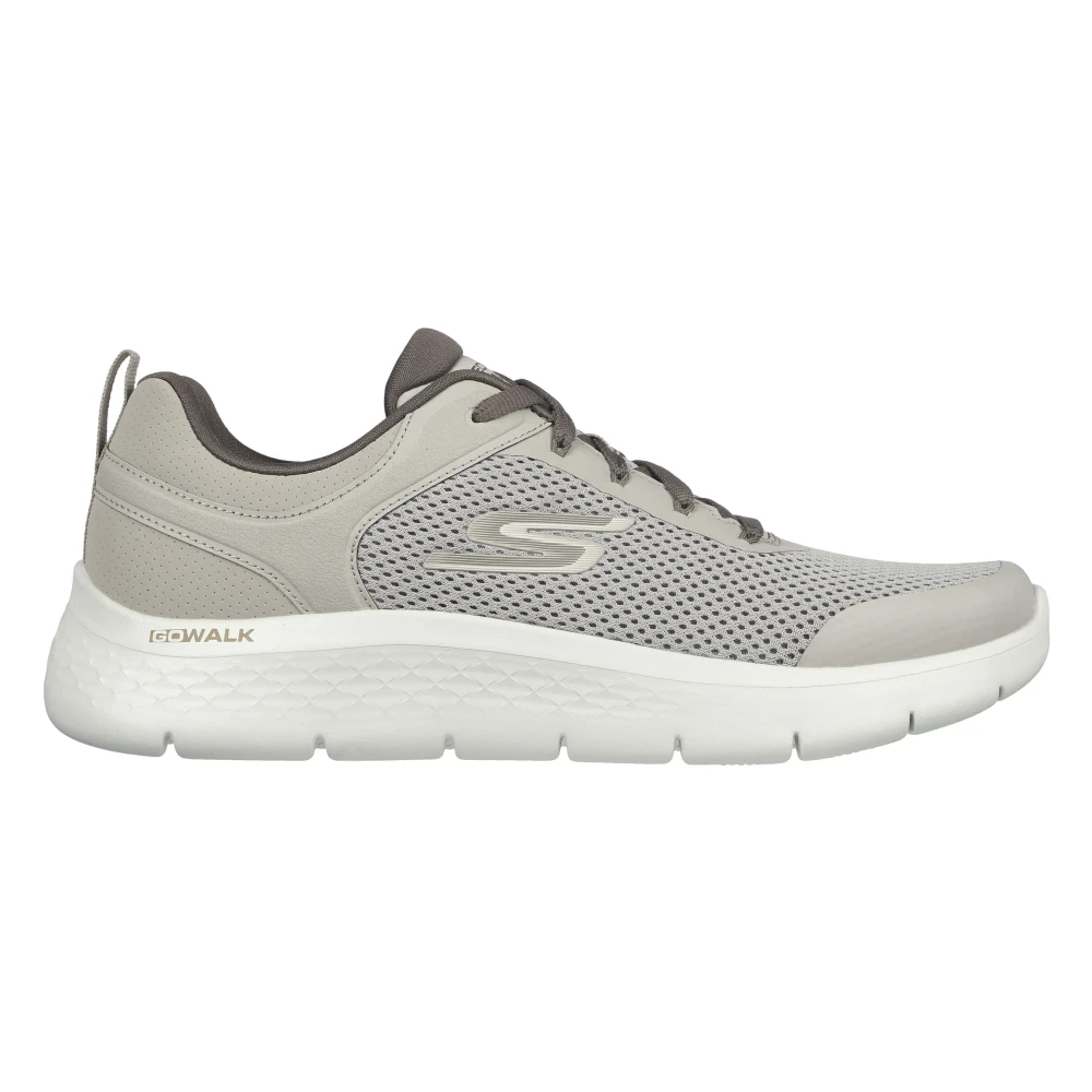 Skechers Go Walk Flex-Hands Up Sneakers Heren Schoenen Beige