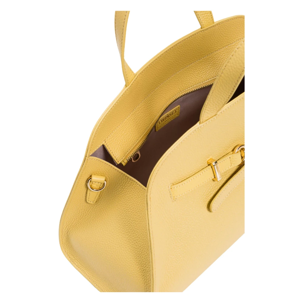Twinset Gele Schoudertas met Stijl Yellow Dames