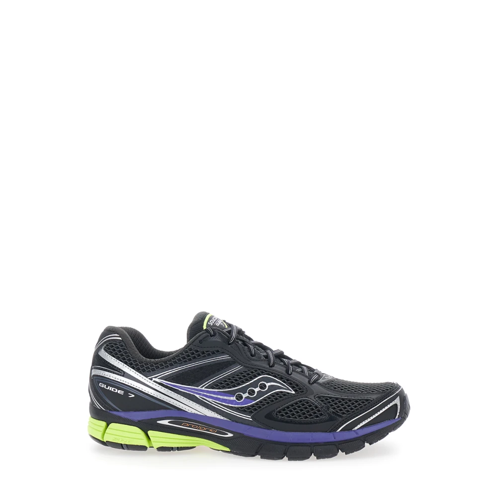 Saucony Men's Black Sneakers, 7 Uk, Progrid Guide 7