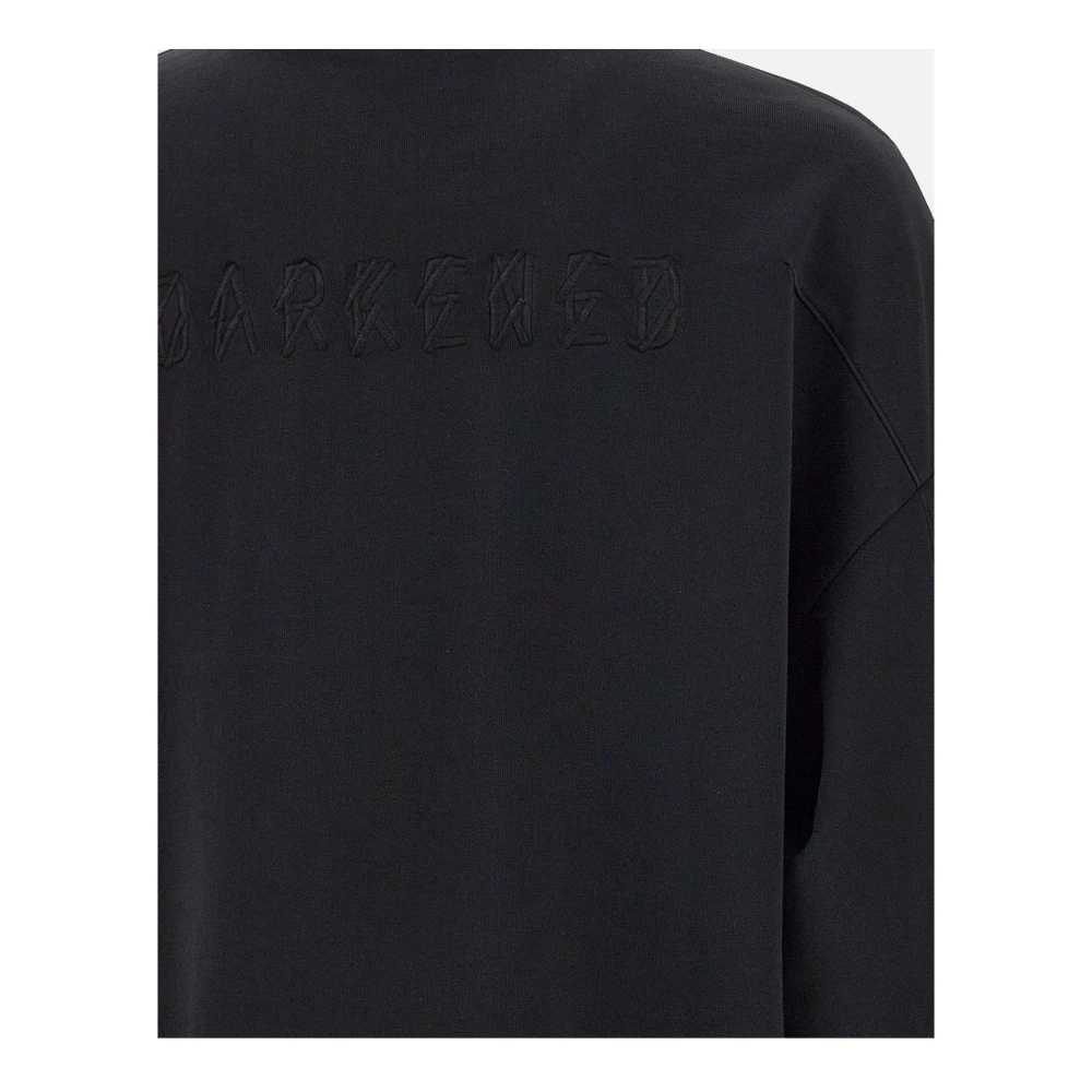 44 Label Group Zacht Sweatshirt met Capuchon Black Heren