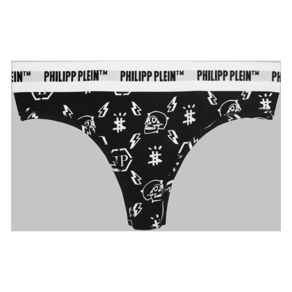 Philipp Plein Katoen Tanga Bi-Pack Multicolor Dames