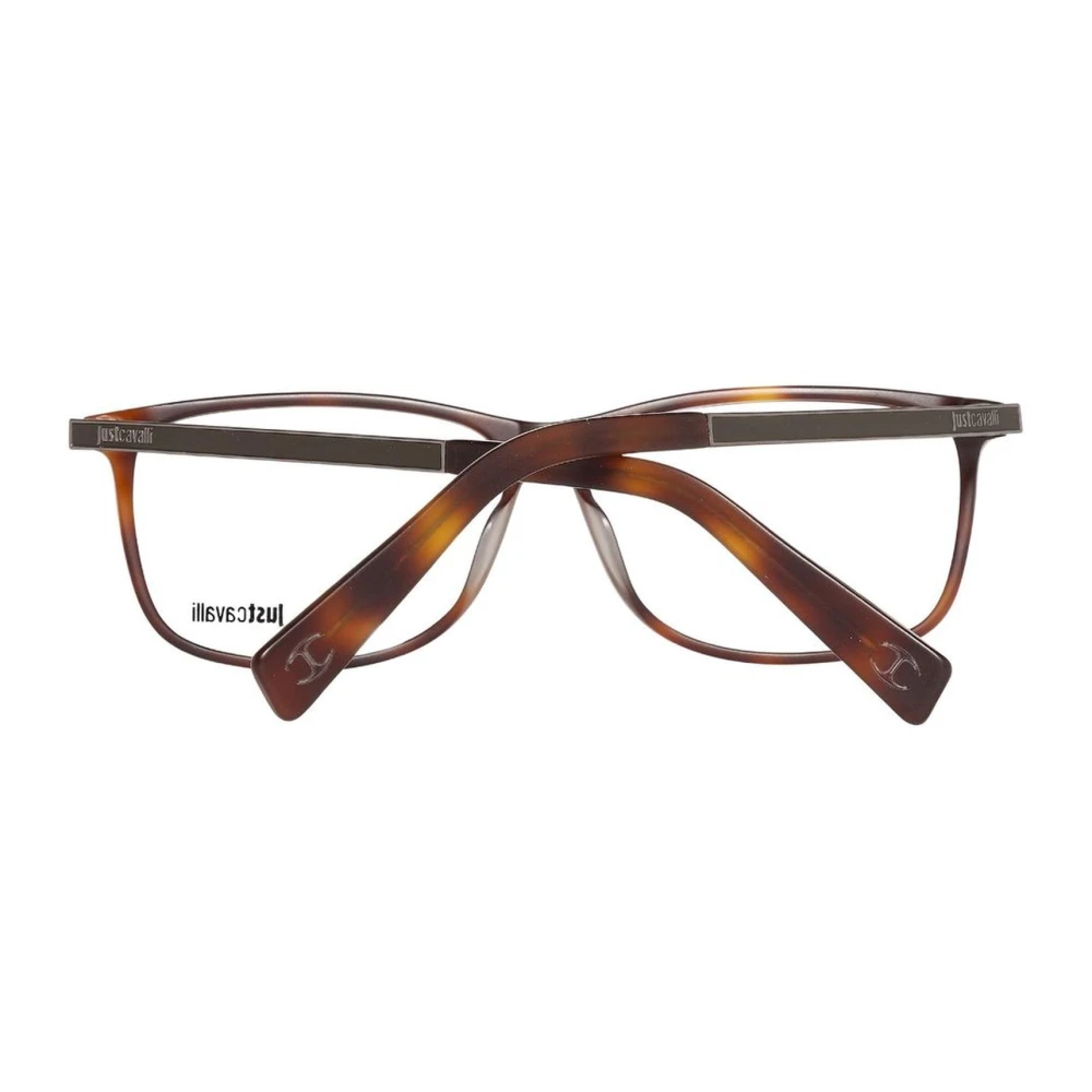 Just Cavalli Bruine plastic frames met wijzerplaat Brown Unisex