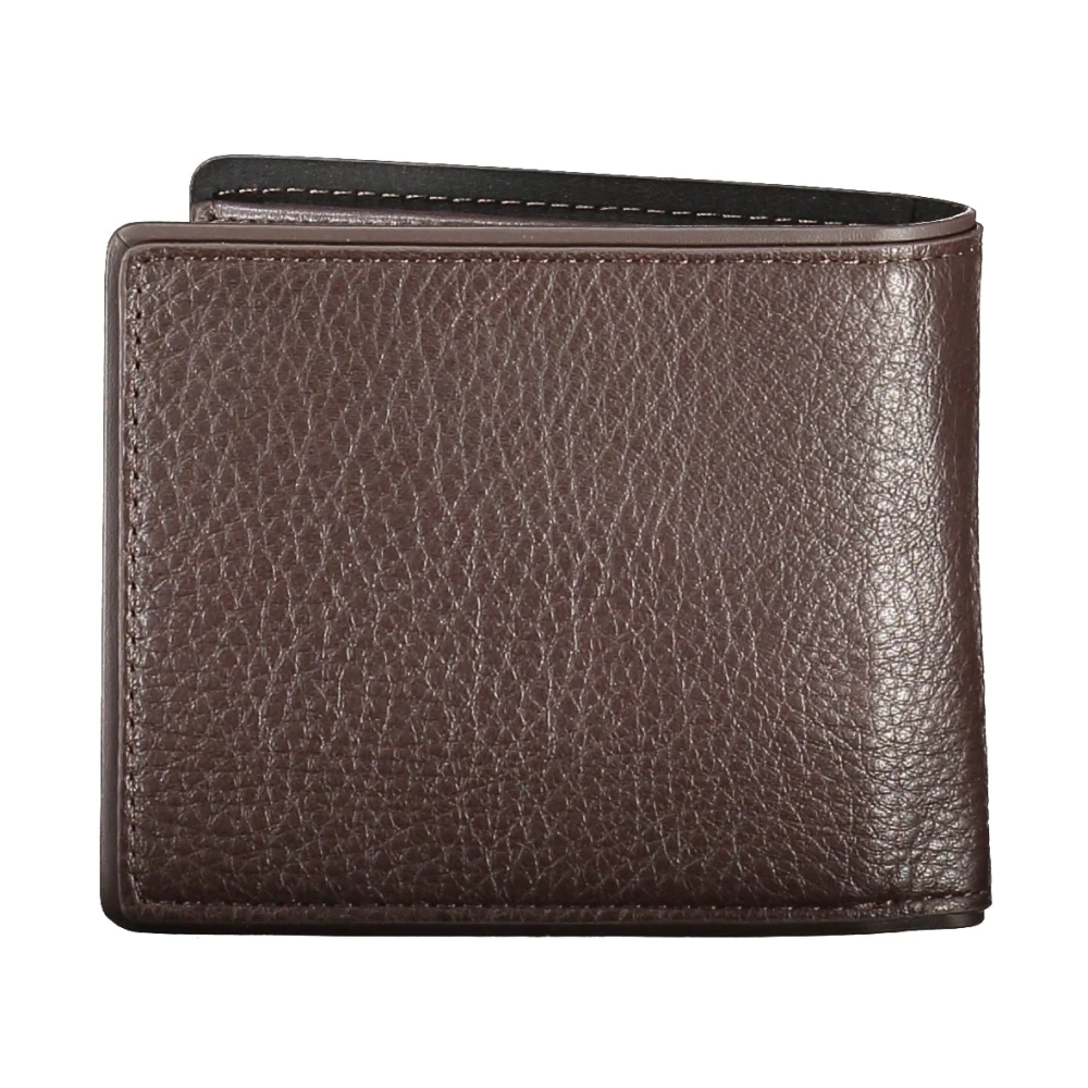 Tommy Hilfiger Heren Bruine Portemonnee met Muntvak Brown Heren