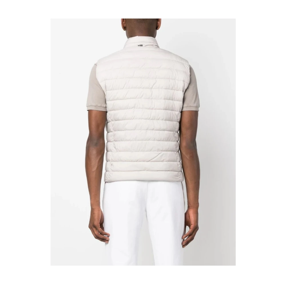 Herno Witte Waistcoat Stijlvolle Veelzijdige Gilet White Heren