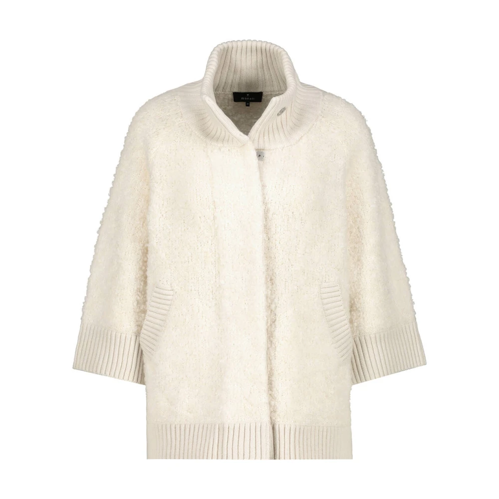 Monari Gebreid Vest Beige Dames