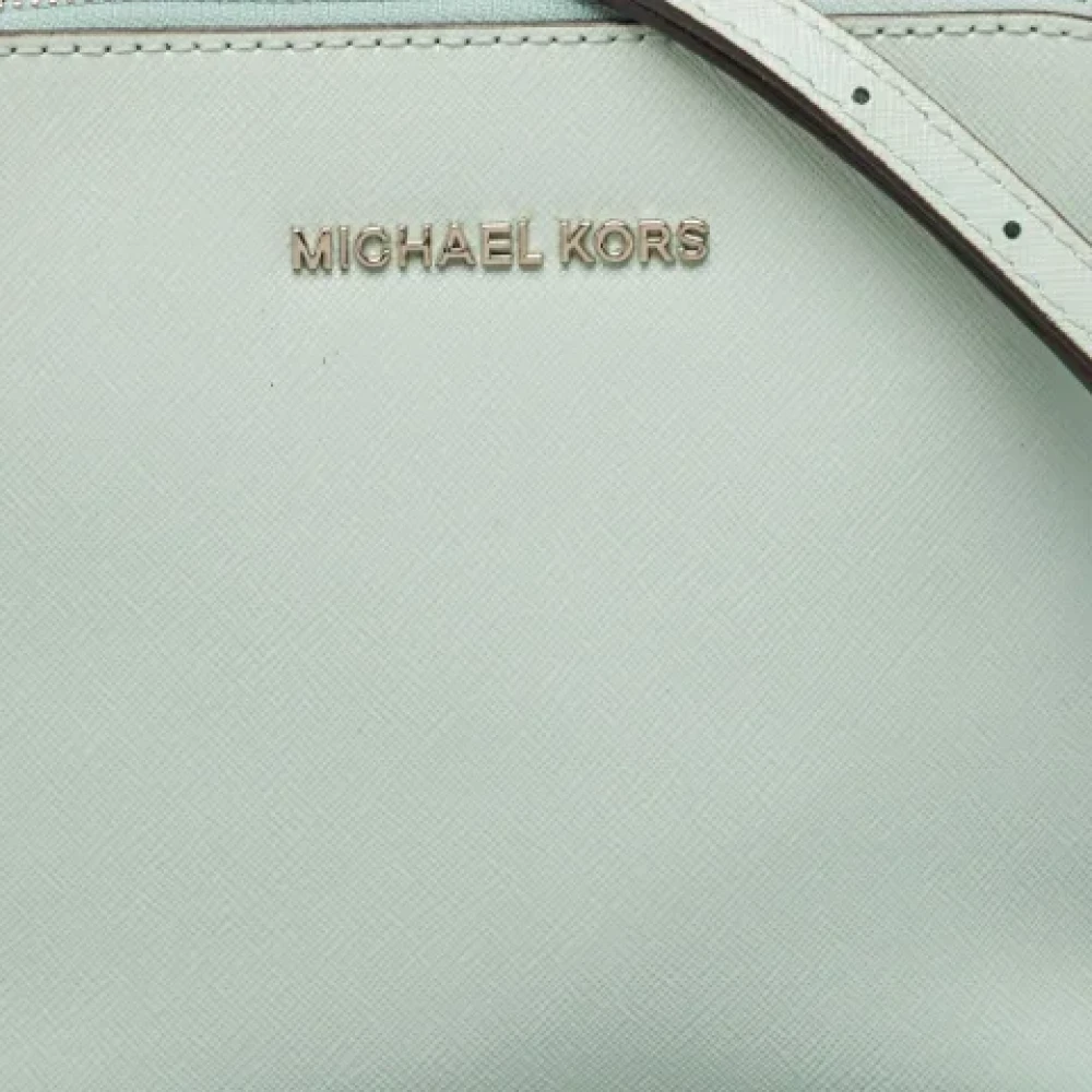 Michael Kors Pre-owned Leather shoulder-bags Green Dames