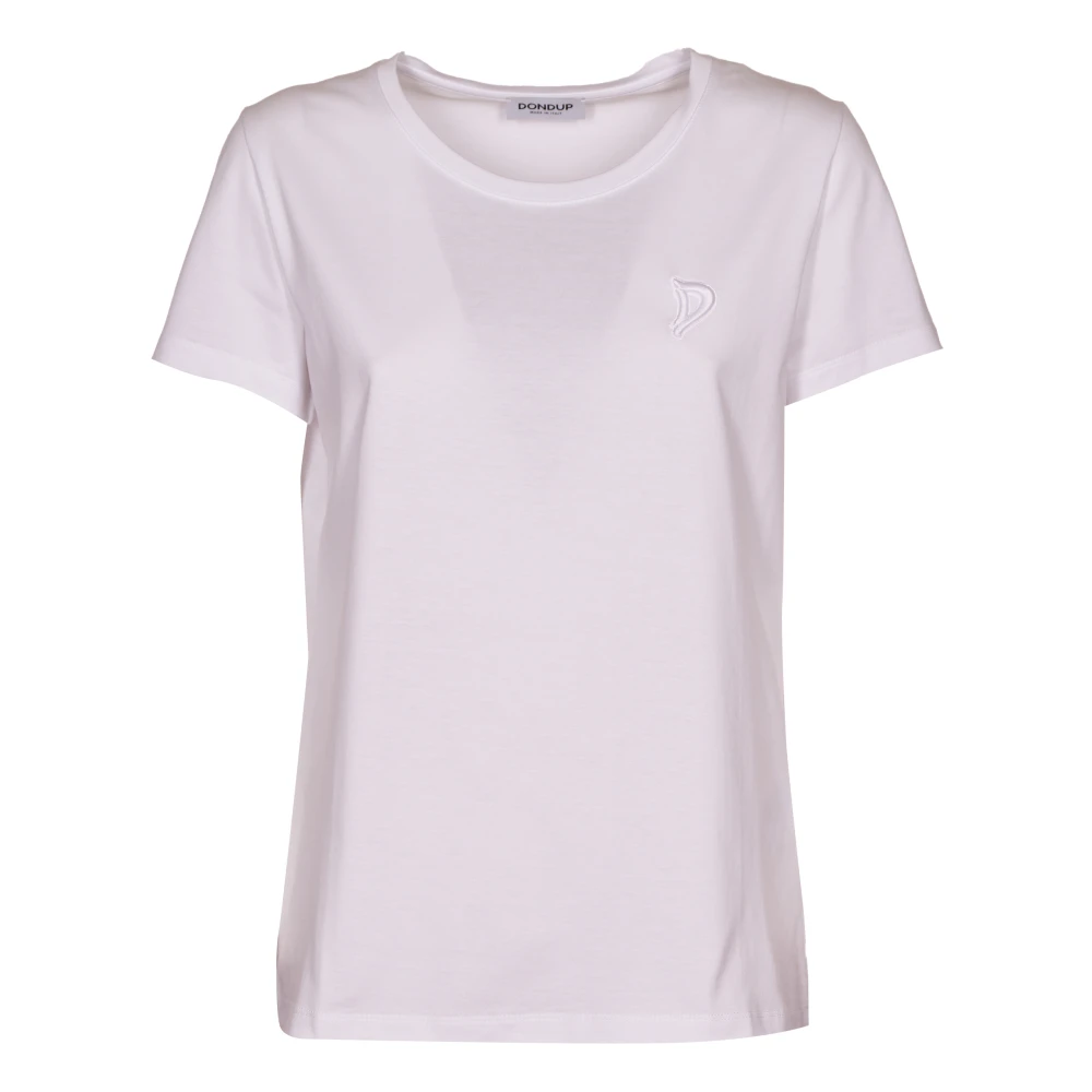 Dondup Stijlvolle T-shirts en Polos Collectie White Dames