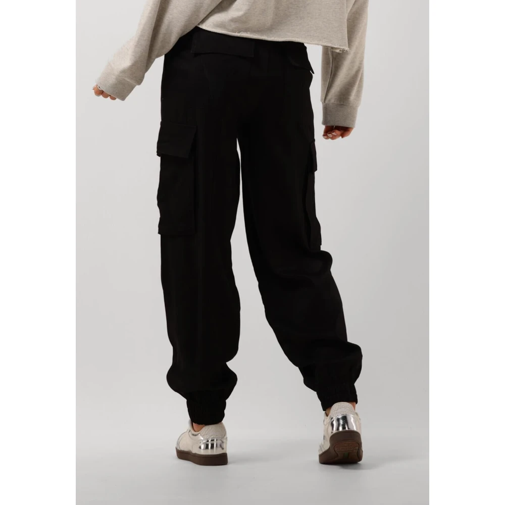 Alix The Label Zwarte Cargo Shorts voor Dames Black Dames