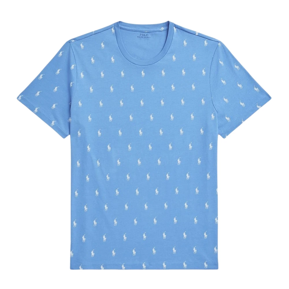 Ralph Lauren Polo T-shirt Korte Mouw Shirt Blue Heren