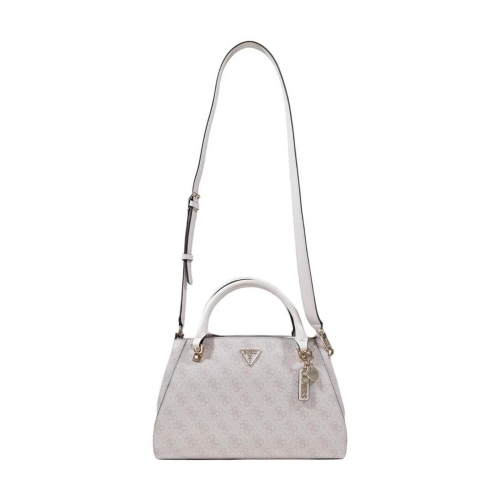 Guess Middelgrote Capaciteit Polyethyleen Handtas Pink Dames