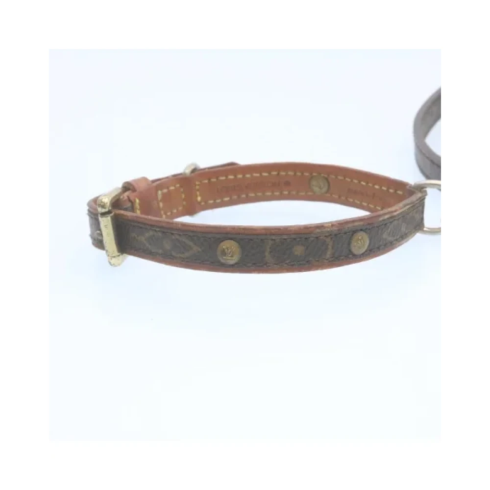 Louis Vuitton Vintage Pre-owned Canvas home-office Brown Dames