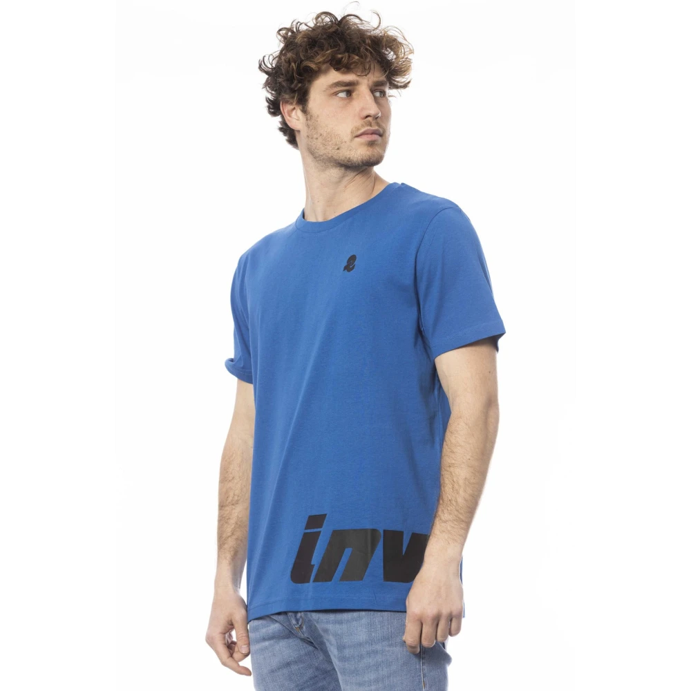 Invicta Ronde hals korte mouw T-shirt Blue Heren