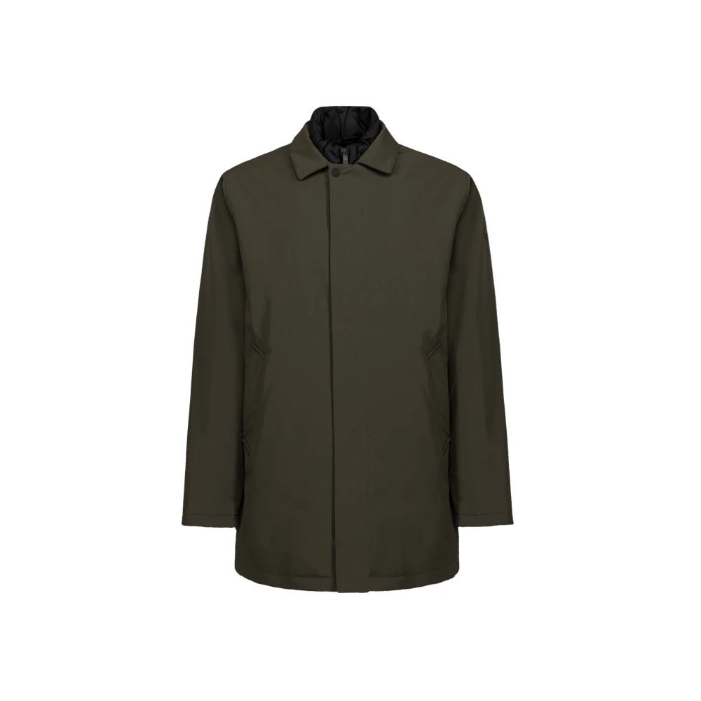 People of Shibuya Technische trenchcoat met Primaloft-isolatie Green Heren