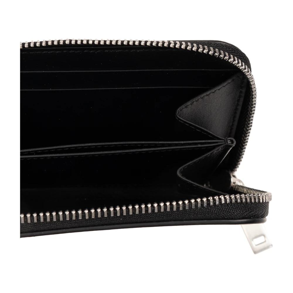 Salvatore Ferragamo Leren kaarthouder Black Heren