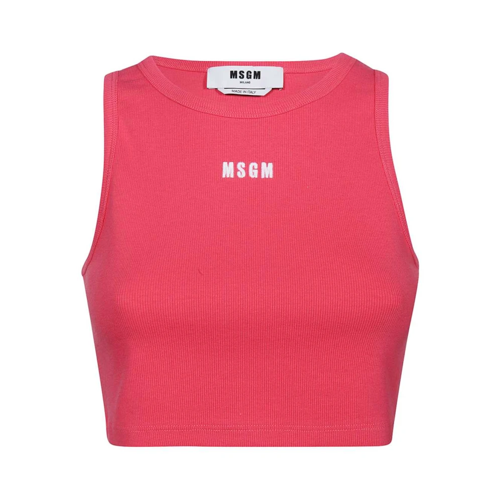 Tops > Sleeveless Tops - - Msgm - Modalova