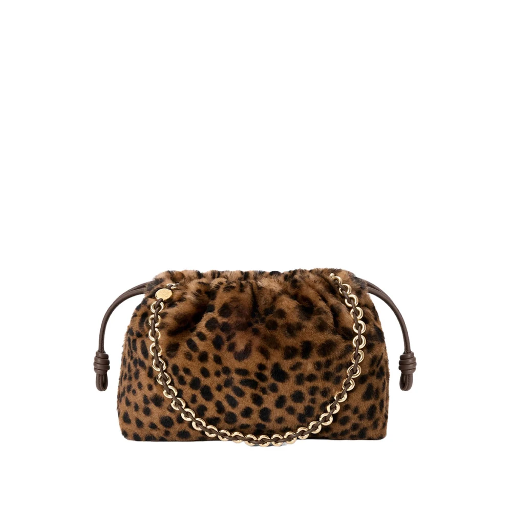 Loewe Women's Brown Flamenco Purse Medium