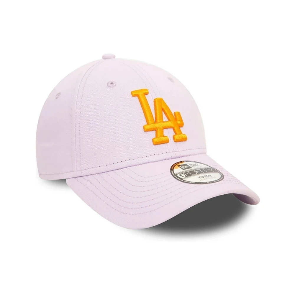new era Paarse Dodgers Jeugd League Pet Purple Heren