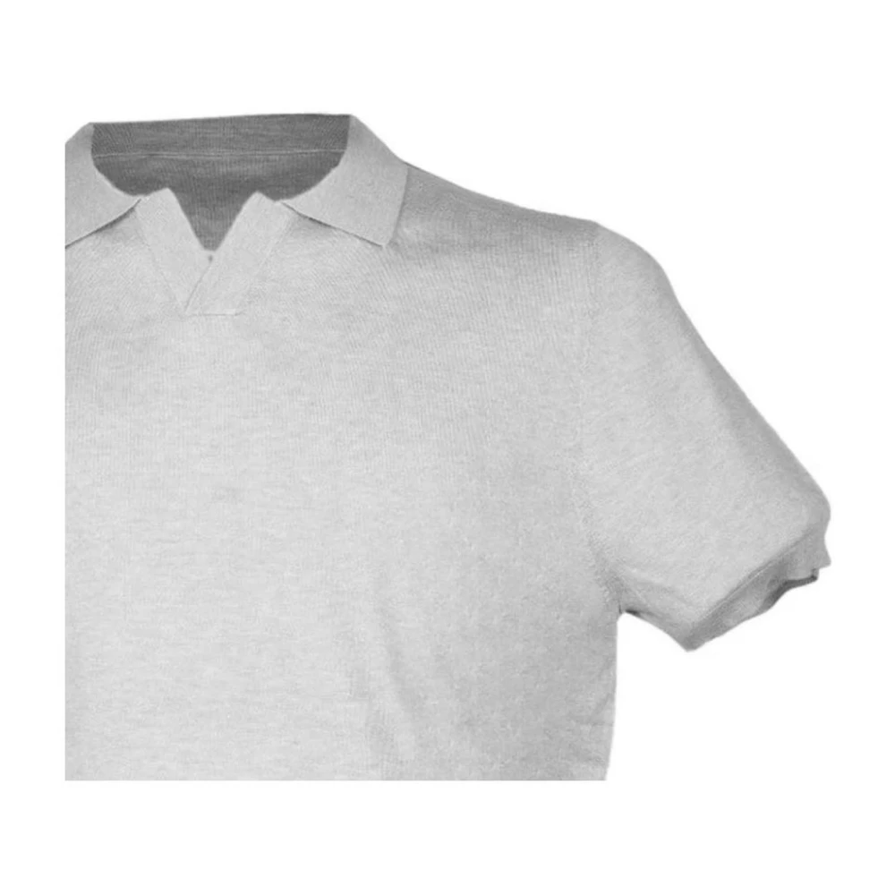 People of Shibuya Grijze Katoenen Poloshirt Gray Heren