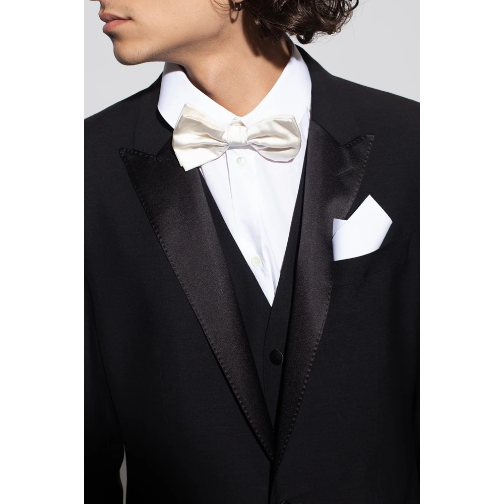 Dsquared2 Pochet met logo White Heren