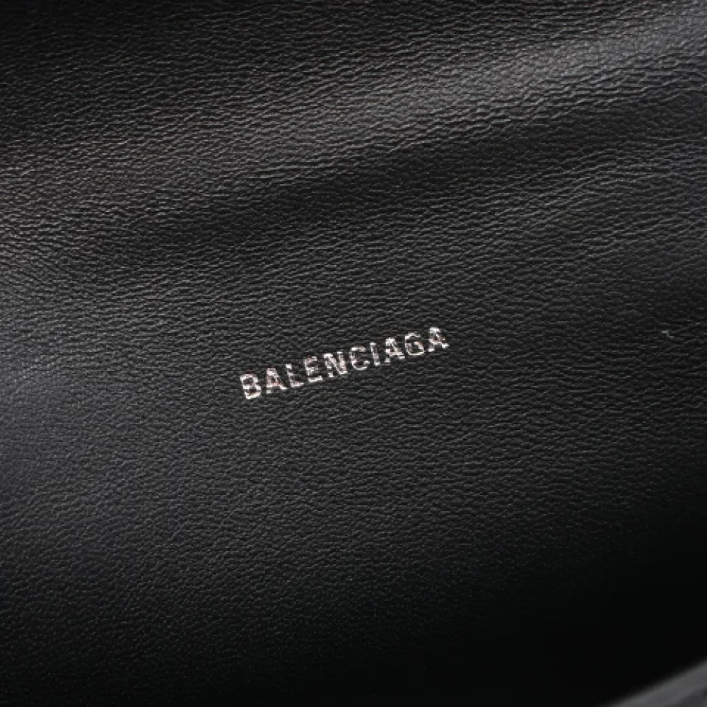 Balenciaga Vintage Pre-owned Leather handbags Black Dames