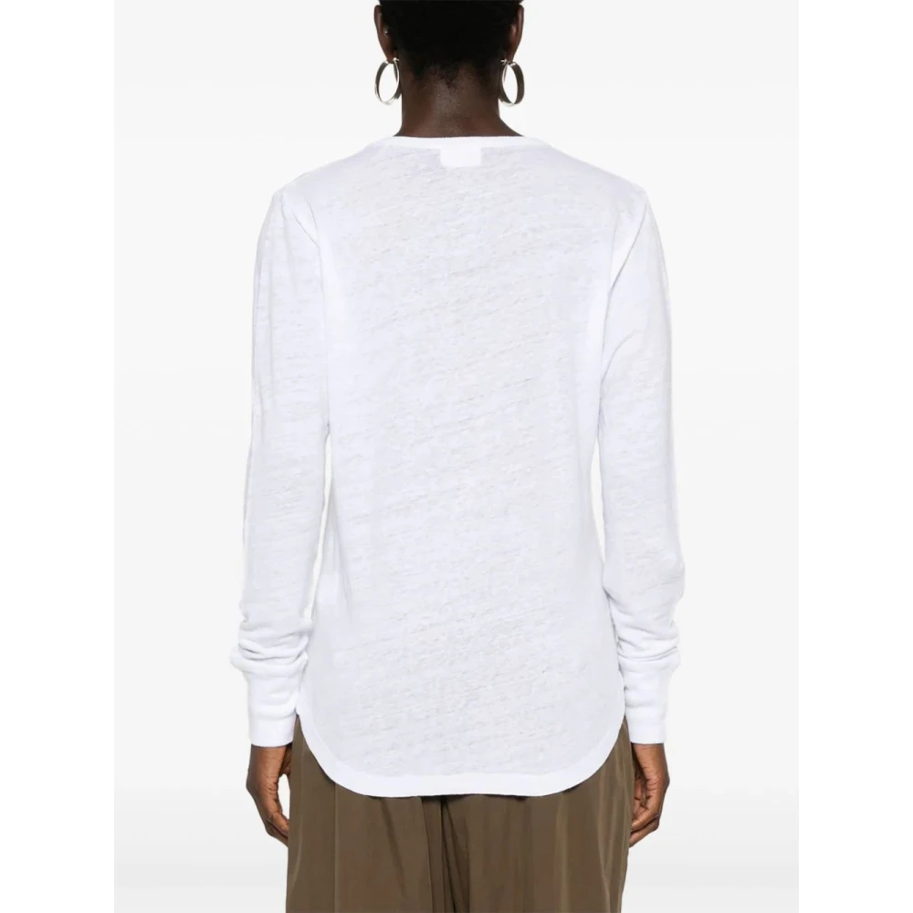 Isabel Marant Étoile Witte Zeline Tee Shirt White Dames