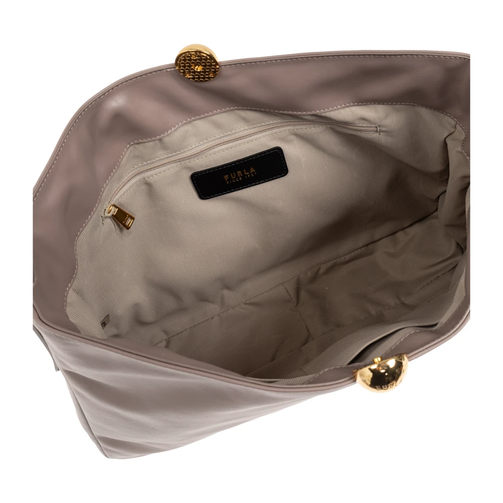 Furla Schoudertas Sfera Soft Large Brown Dames