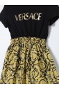 elegant-black-logo-print-dress