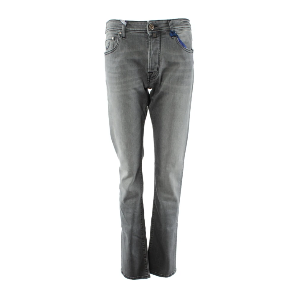 Jacob Cohën Slim Fit Grijze Jeans voor Heren Gray Heren