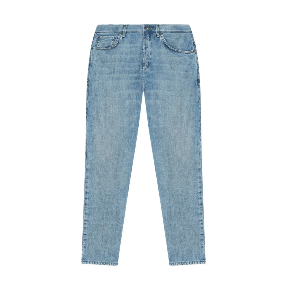 Dondup Men's Blue Five-Pocket Jeans