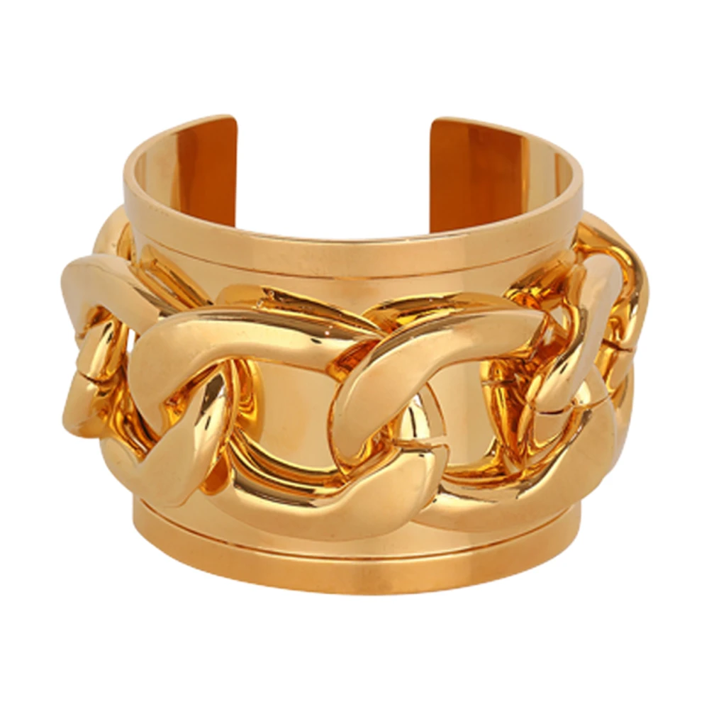 Balmain Brass chain cuff bracelet Gul Dam