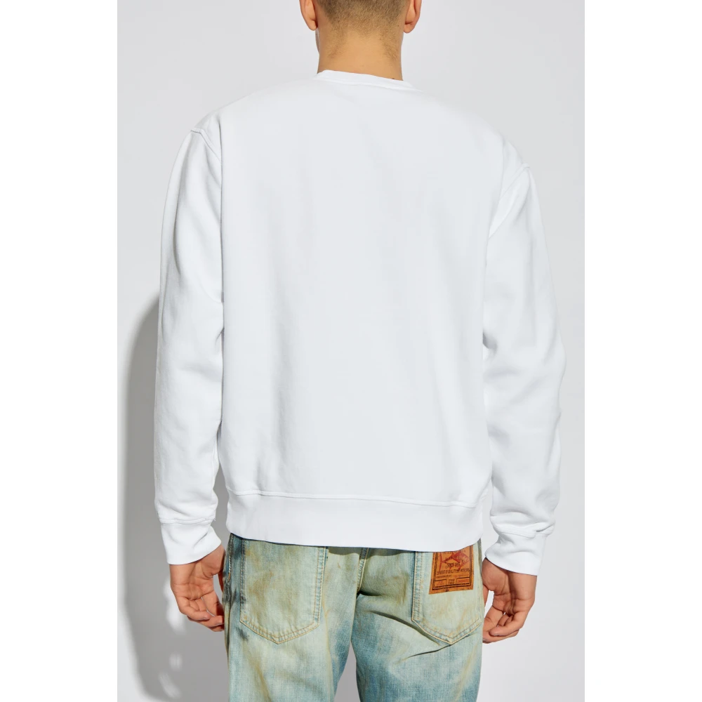 Dsquared2 Sweatshirt met print White Heren