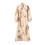 robe-multicolore-manches-ballon-col-en-v