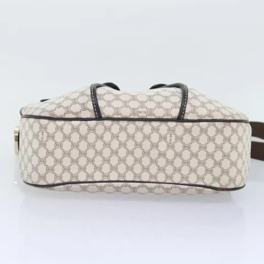 Celine Vintage Pre-owned Leather celine-bags White Dames