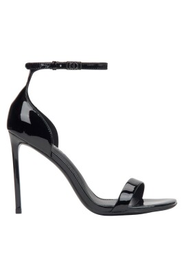 black-heeled-sandals