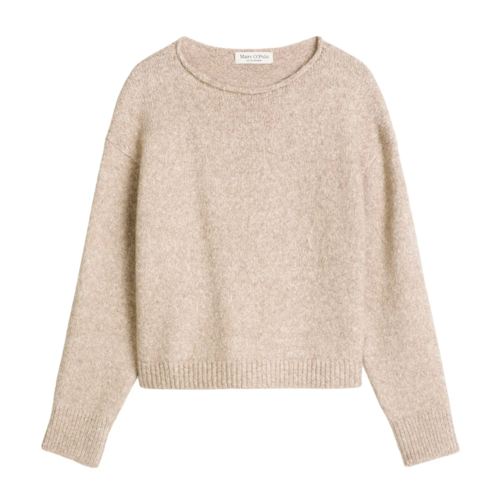 Marc O'polo Pullovers, Lsl, Boat-Neck, Light Brown_multi_01 - Bild 5